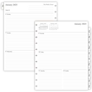 2025 Weekly Planner Refills