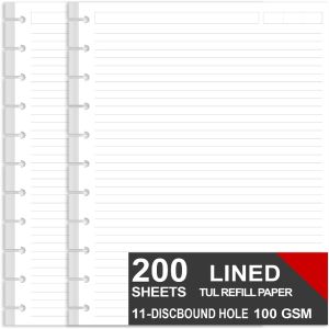 Letter Size Refill Paper