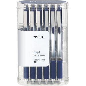 TUL Blue Ink Gel Pens